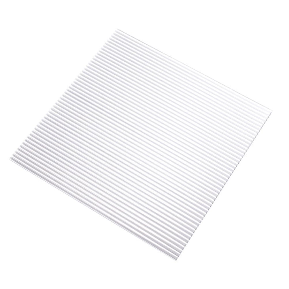 DFDPAXL Clear Striped Acrylic Sheet, Plastic Panel Textured Divider Board 200×400×3Mm-300×500×3Mm Suitable for Home Office Partition,200×400×3mm