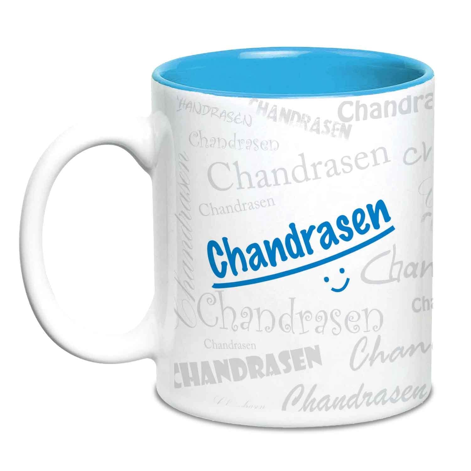 Hot Muggs Me Graffiti Mug - Chandrasen Personalised Name Ceramic, 315ml, 1 Unit