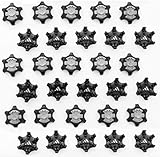 erduoduo 30PCS Easy to Change Studs, Anti-Skid Golf Shoes-Black