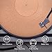 Cork Turntable Mat by PRO SPIN for Vinyl LP Record Players (3mm) | Record Player Mat with High-Fidelity Audiophile Acoustic Sound Support | Turntable Slip Mat Help Reduce Noise Due to Static and Dust