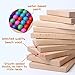 BBtinker Wooden Number Tracing Board Set, Toddler Montessori Math Beads Counting Toy, Preschool Learning and Educational Math Game for Kids