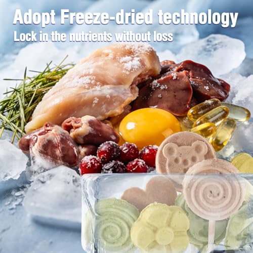 21pcs Freeze Dried Cat Treats, Cat Lollipop Treats Cat Grass Treats, Chicken Lollipops, High-Protein Nutrient Snacks - Interactive Cat Toy & Food Toppers - Image 6