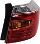 Evan-Fischer Tail Light Lens and Housing Compatible with 2008-2010 Toyota Highlander Amber/Clear/Red Lens Sport Model Japan Built Passenger Side