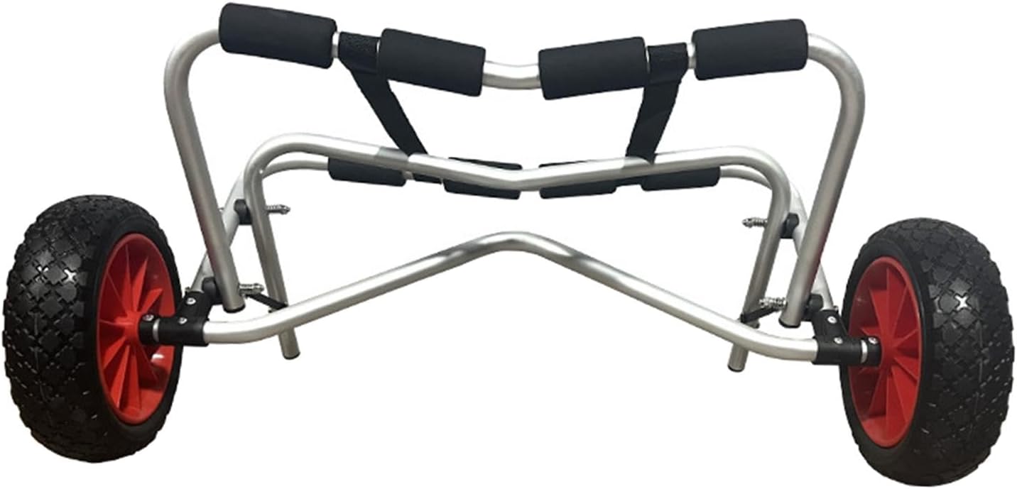 Folding Kayak Trolley with Sand Wheels Heavy Duty Widen Beach Wheels for Folding Kayak Trolley with Sand Wheels Heavy Duty Widen Beach Wheels for