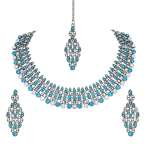 Atasi International Desginer Collection American Diamond Jewellery Set for Women (RP1772)