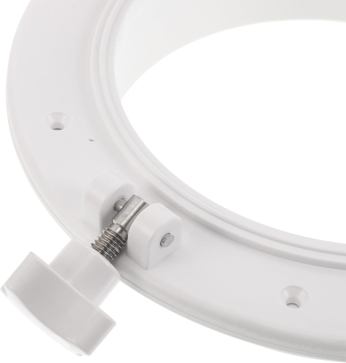 BESTonZON Boat Porthole Window Round Opening 8.45" White Small (215mm) for Yacht Marine Vessel and Rv Cabin Replacement Accessory
