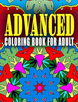 Paperback ADVANCED COLORING BOOK FOR ADULT - Vol.5: advanced coloring books Book