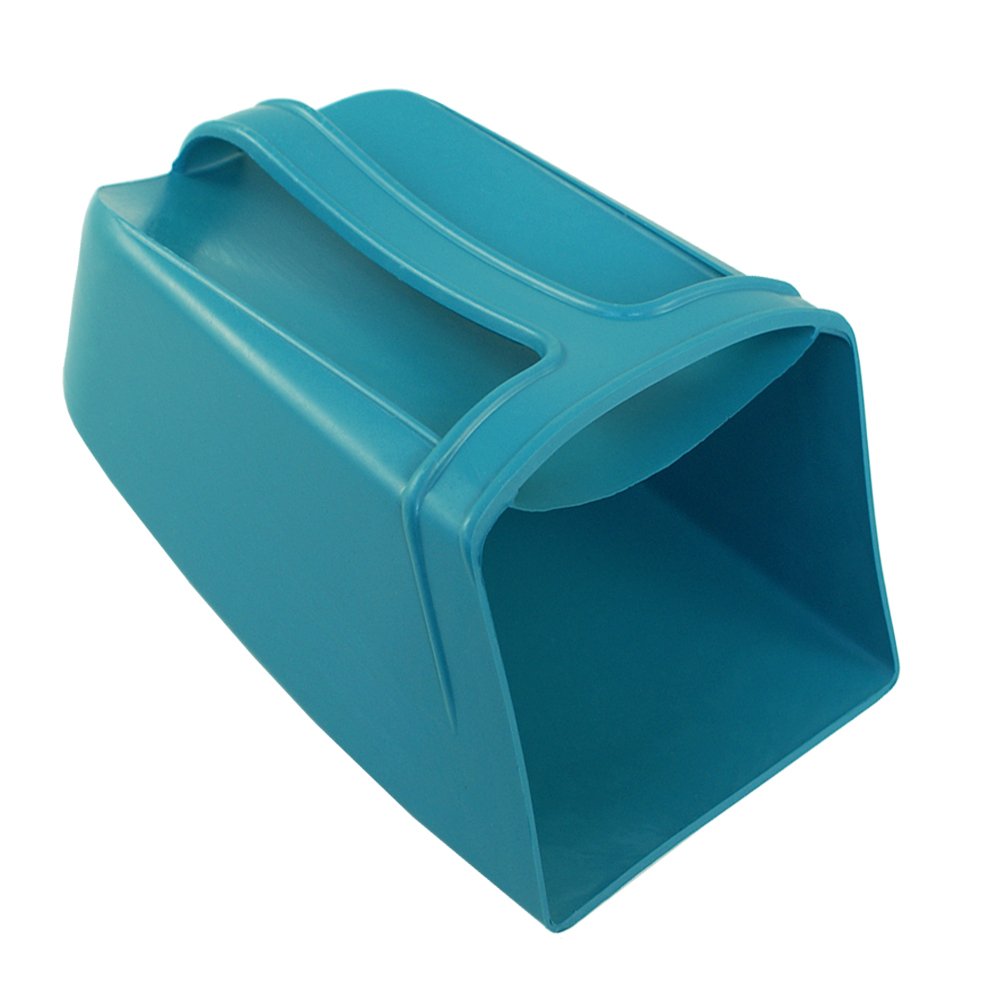Handy and stable bailer | bilge barrel | lence barrel made of polyethylene with handle | in turquoise