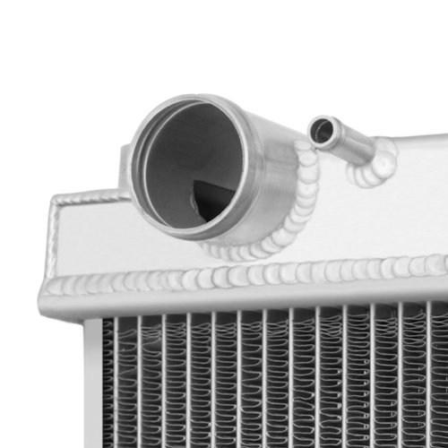 Mishimoto MMRAD-F2D-03 Aluminum Radiator Compatible With Ford 6.0 Powerstroke F250 F350 F450, Ford Excursion 2003-2007