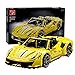 BBDI Techinik - Carrozzina per Ferrari 488, scala 1/8, 3608 pezzi, con morsetti per auto MOC, compatibile con LEGO