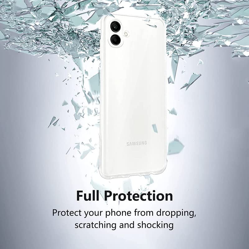 Image of Ultra Clear Slim Anti-Slip Grip Soft Flexible Back Cover for Samsung Galaxy F14 5G / SM-E146B /DS (Shockproof,Transparent)