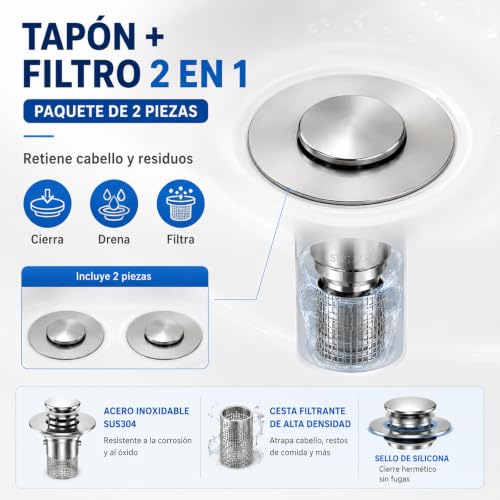 Tapón lavabo 2 Imagen adicional