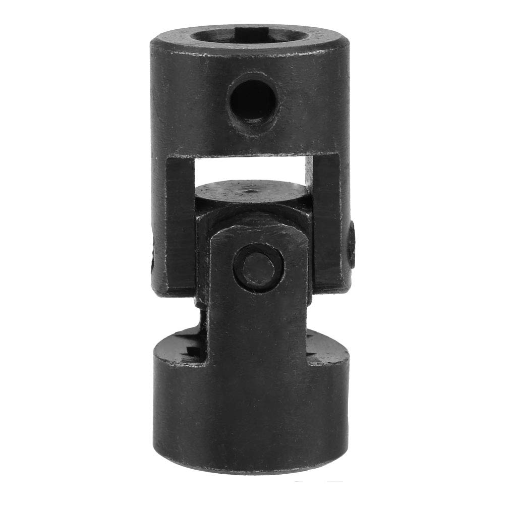 12 * 24 * 51mm Universal Joint Metal Shaft Coupling for Model Cars Ships with Keyway Robots