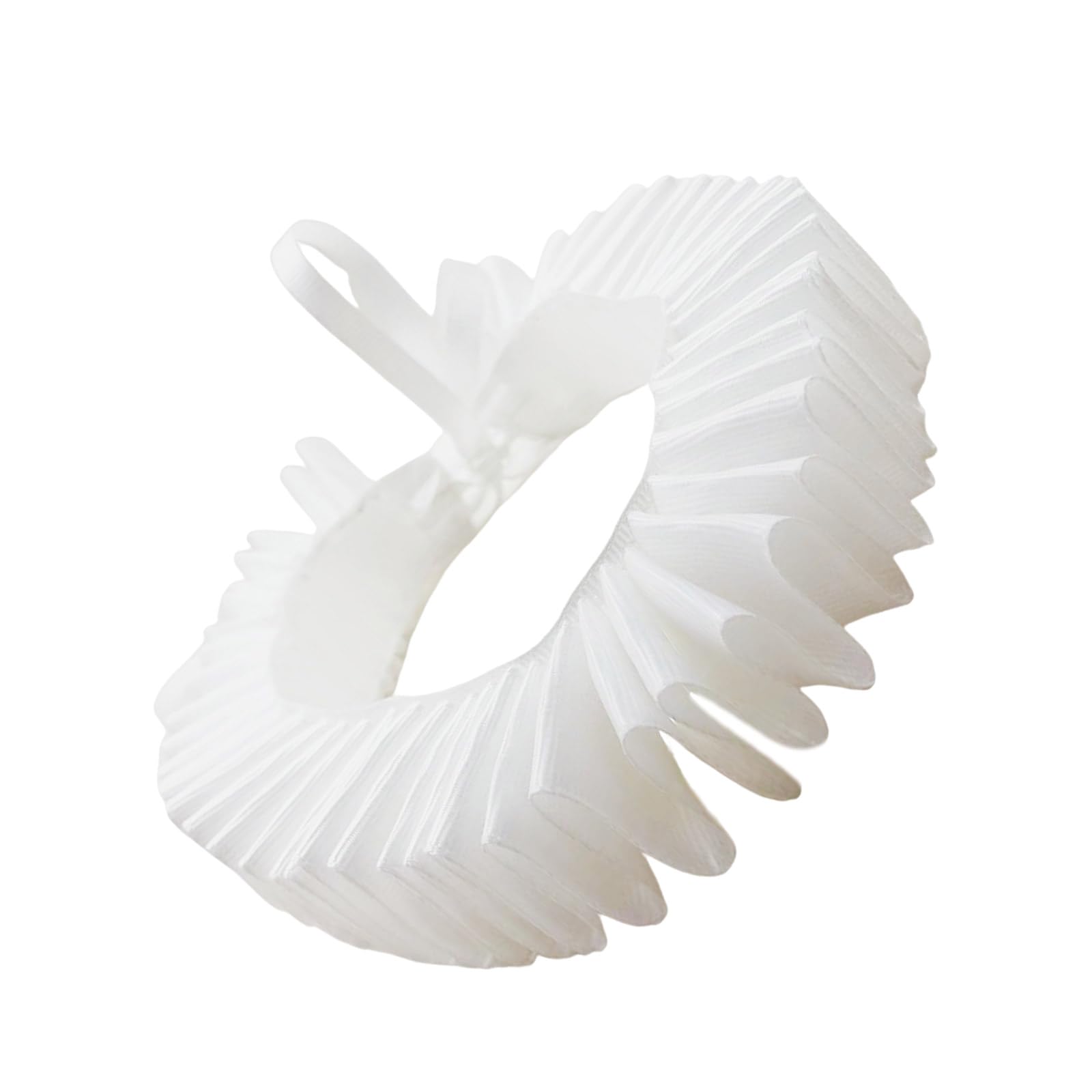 Seayack Unisex White Style 1 Victorian Elizabethan Neck Ruff Detachable Ruffled Faux Collar Choker For Medieval Costume And Historical Reenactments