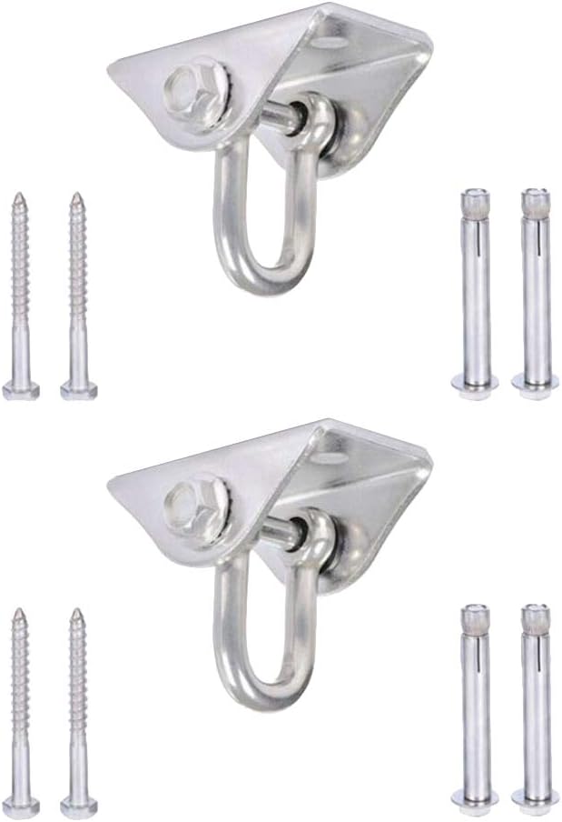 304 Stainless Steel Hammock Hooks 2 Sets with 6x7x4cm Size — 사진 1