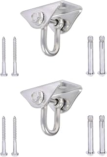 304 Stainless Steel Hammock Hooks 2 Sets with 6x7x4cm Size