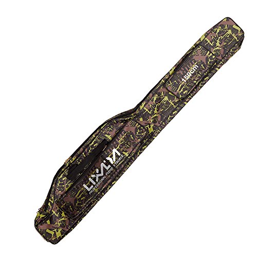 Lixada 130cm Fishing Bag, Green Camouflage