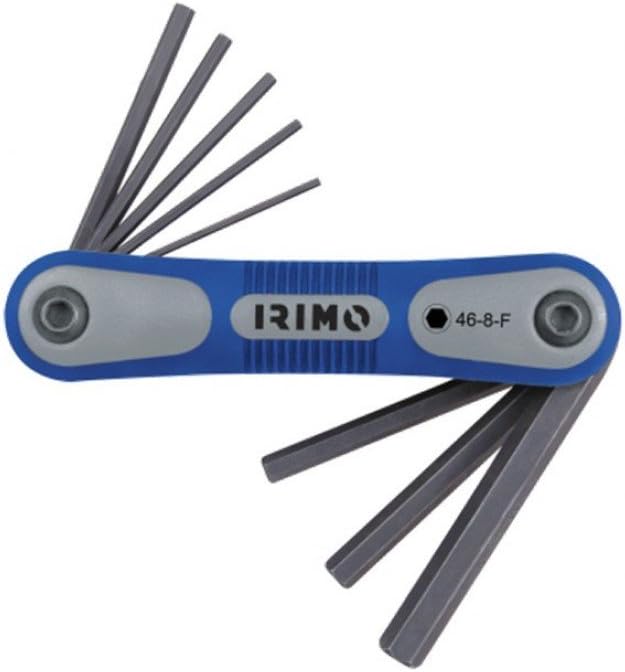 Hex Keys Folder 1.5-8mm, Multicoloured, 43x167x55