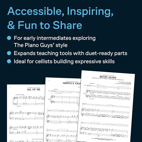 The Piano Guys: Simplified Favorites, Vol. 1: Easy Piano/Optional Cello: Simplified Favorites: Easy Piano / Optional Cello