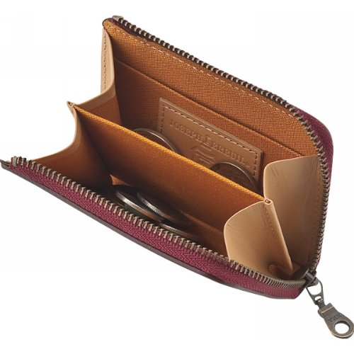 Amazon.co.jp: ジョセフエロール×栃木レザー 長財布＆小銭入 ブラック