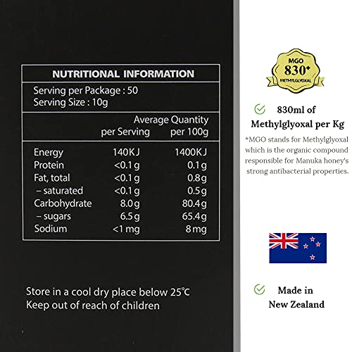 Hi Well Premium Manuka 100% New Zealand Honey 500g miniatura 5