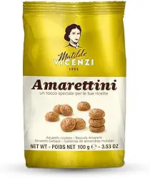 Matilde Vicenzi - Amarettino D'Italia - Biscoitos de Amêndoas - Importado da Itália