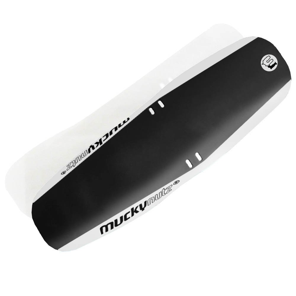 Mucky Nuts FACE Fender XL BLK w/WHT Side Print