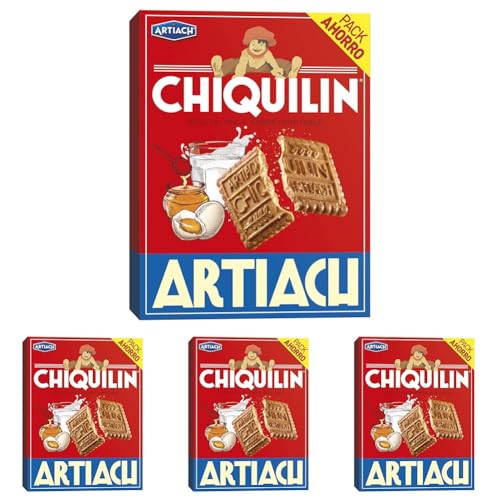 Artiach Chiquilin Galletas, 875g (Paquete de 4)