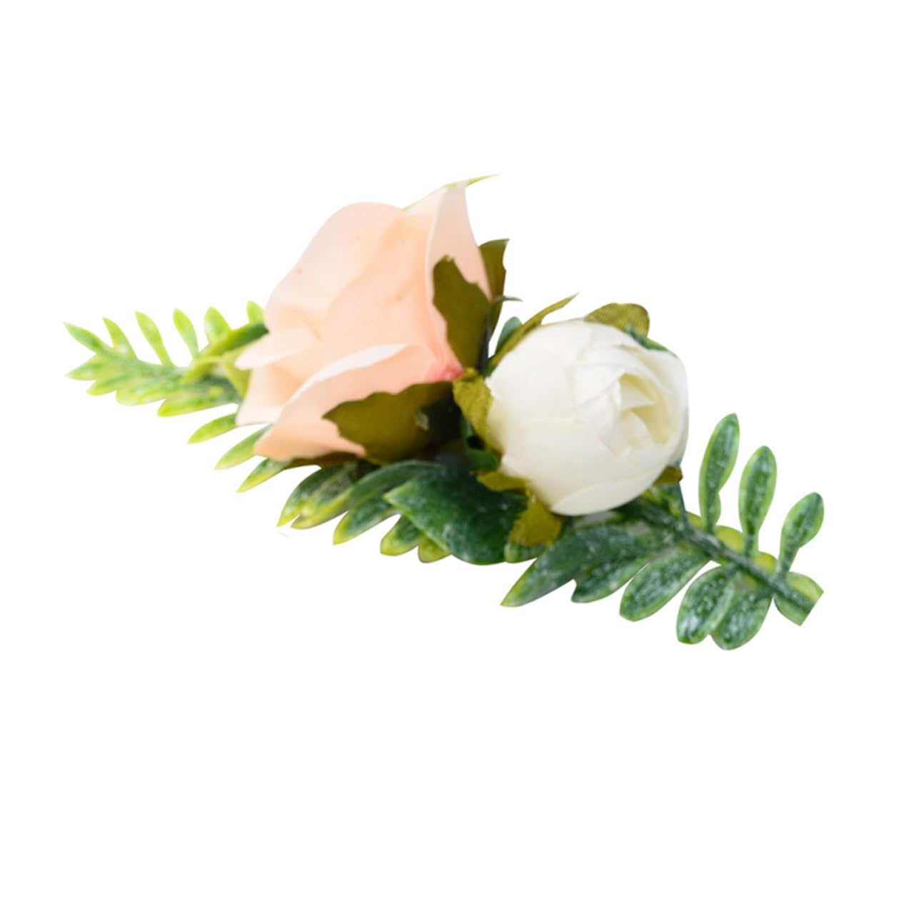 Abaodam Faux Flower Hair Clip Elegant Pet Hair Accessory for Weddings Daily Wear Lightweight Comfortable Cat Hairpin for Pet Grooming Versatile Design for Special