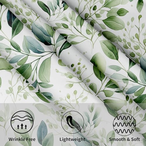 Light-Green-Leaf-Round-Tablecloth-Leaves-Print-Table-Cloths-60-Inch-Botanical-Foliage-Table-Cover-Decorative-for-Picnic-Party-Holiday-Home Light Green Leaf Round Tablecloth Leaves Print Table Cloths 60 Inch Botanical Foliage Table Cover Decorative for Picnic Party Holiday Home