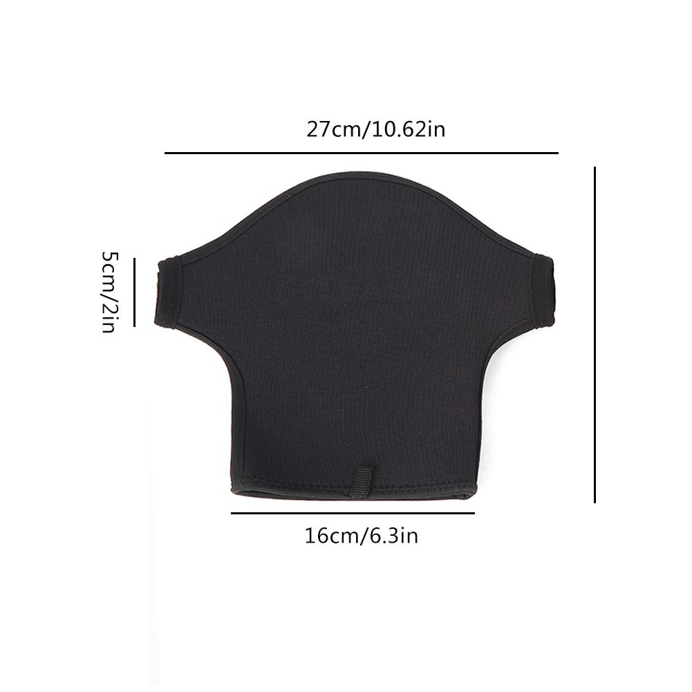 Guantes de Remo para Kayak, 1 Par Cómodos y Gruesos Manoplas de Remo de 27x23 Cm, Rafting para Kayak, Recorridos en Canoa, Kayak y Raftin