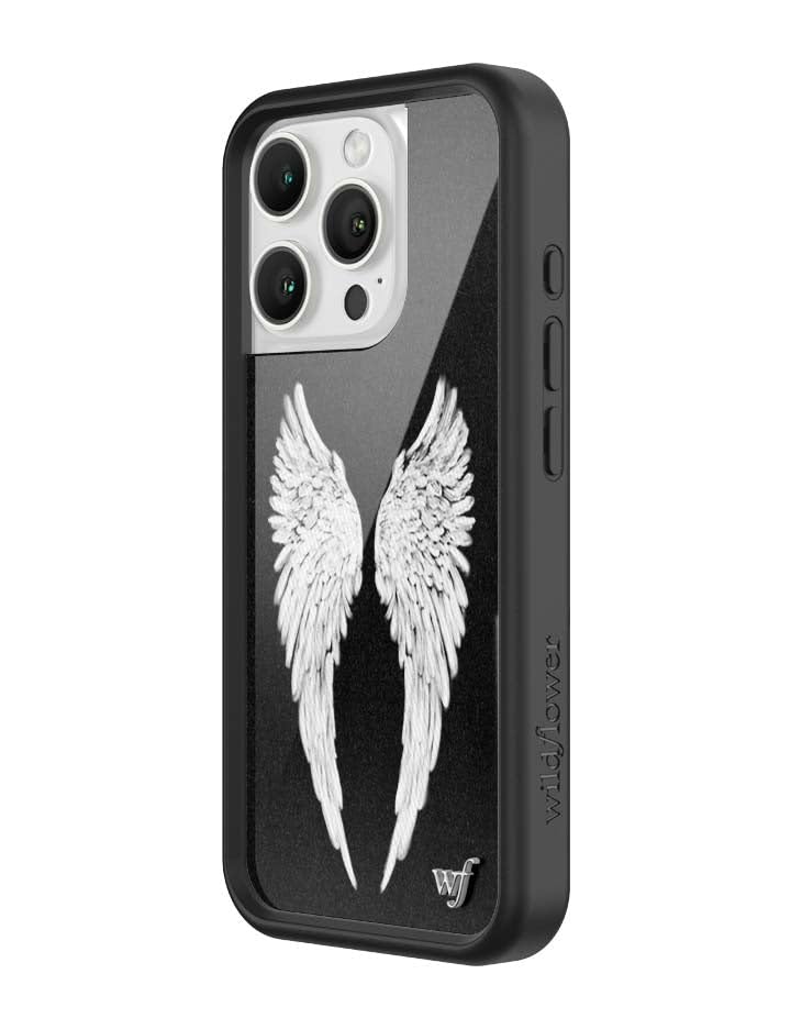 Image of Wildflower Cases - iPhone 16 Pro Compatible - Angel Baby Black