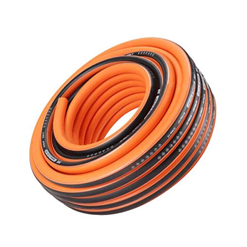 Wuhuizhenjingxiaobu Gardening Rubber And Plastic Water Pipes, Garden Anti-freeze Sunscreen 1/2 Points Watering Household Tap Water Hose Orange 50m,Antifreeze (Color : Orange, Size : 50m)