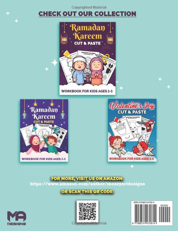 Miniatura 2 de Ramadan Kareem Dot Markers Activity Book for Kids Ages 2+ A Fun and Easy Big Dots Ramadan Paint Dauber Activity Book for Kids, Toddlers and