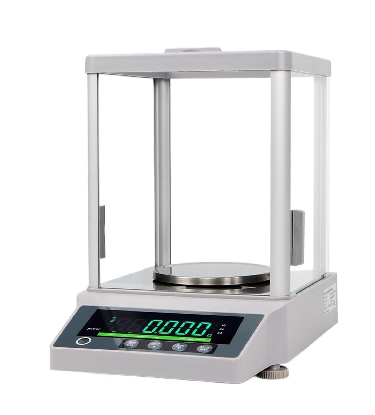 Balanza analítica digital de precisión, microbalanza electrónica laboratorio, rango 310 g/510 g, resolución 0,001 Grado comercial