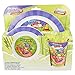 Stor 8412497103492 Enfants Micro Vaisselle 3 Pièces Jeu Super Zings