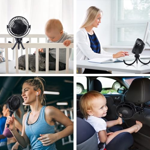 Passionbility SEBZYXFS Stroller Fan - Personal Portable Car Seat Baby Fan thumb #6