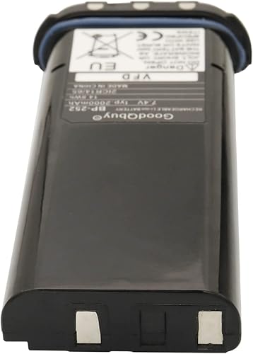Miniatura 6 de BP252 2000mAh 7.4V Radios bidireccionales Batería de repuesto de iones de litio compatible con Icom Radio marina portátil IC-M36 IC-M34 BP-252