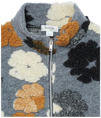 Speechless Girls' Floral Fall Jacket2