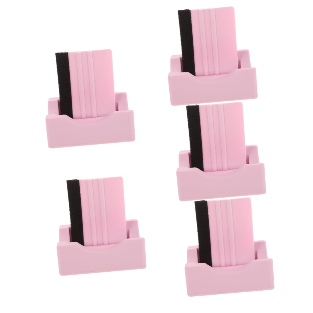 5 Set Set Portabicchieri Supporto Per Monitor Applicare Strumenti Per Decalcomanie in Vinile Culla Della Tazza Per La Lavorazione Portabicchieri Piccolo Rosa Gel Di Silice