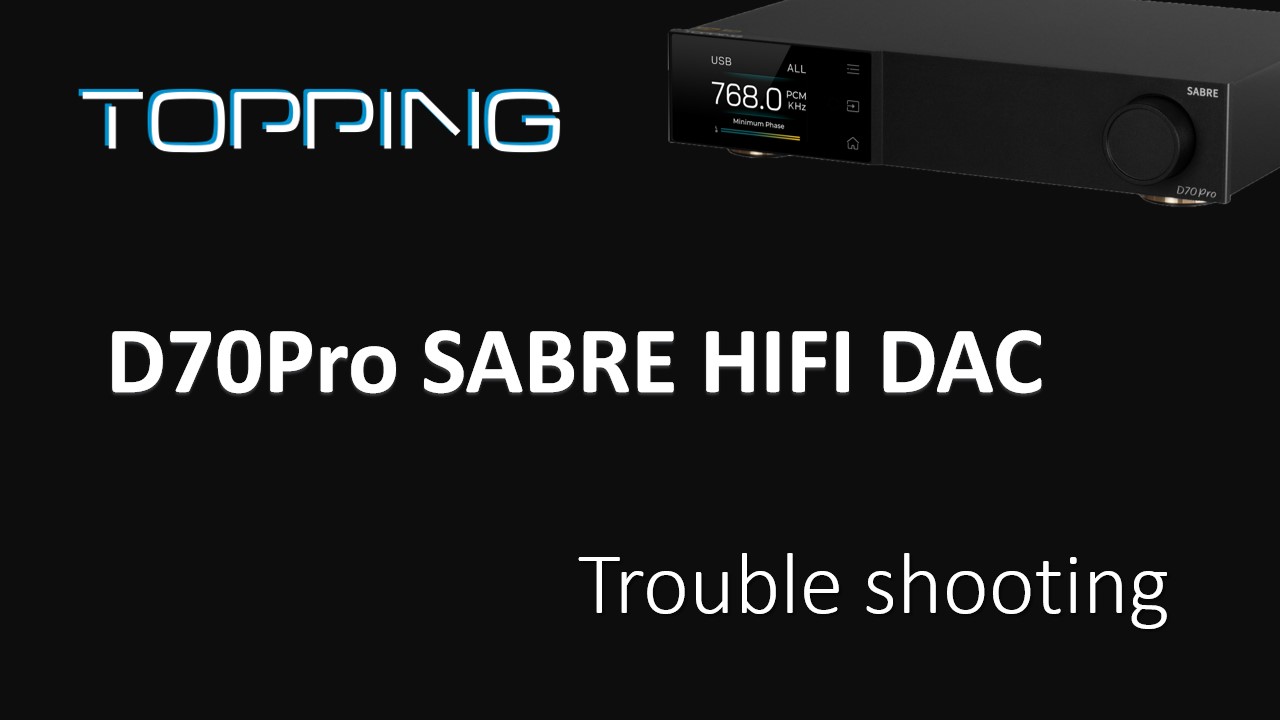Amazon.com: Topping D70PRO Sabre DAC ES9039SPRO XU316 Bluetooth