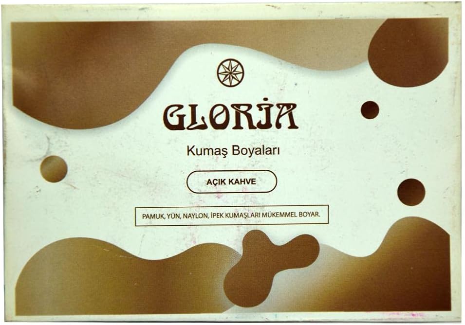 Kumaş Boyası Açık Kahve 10 Gr Paket
