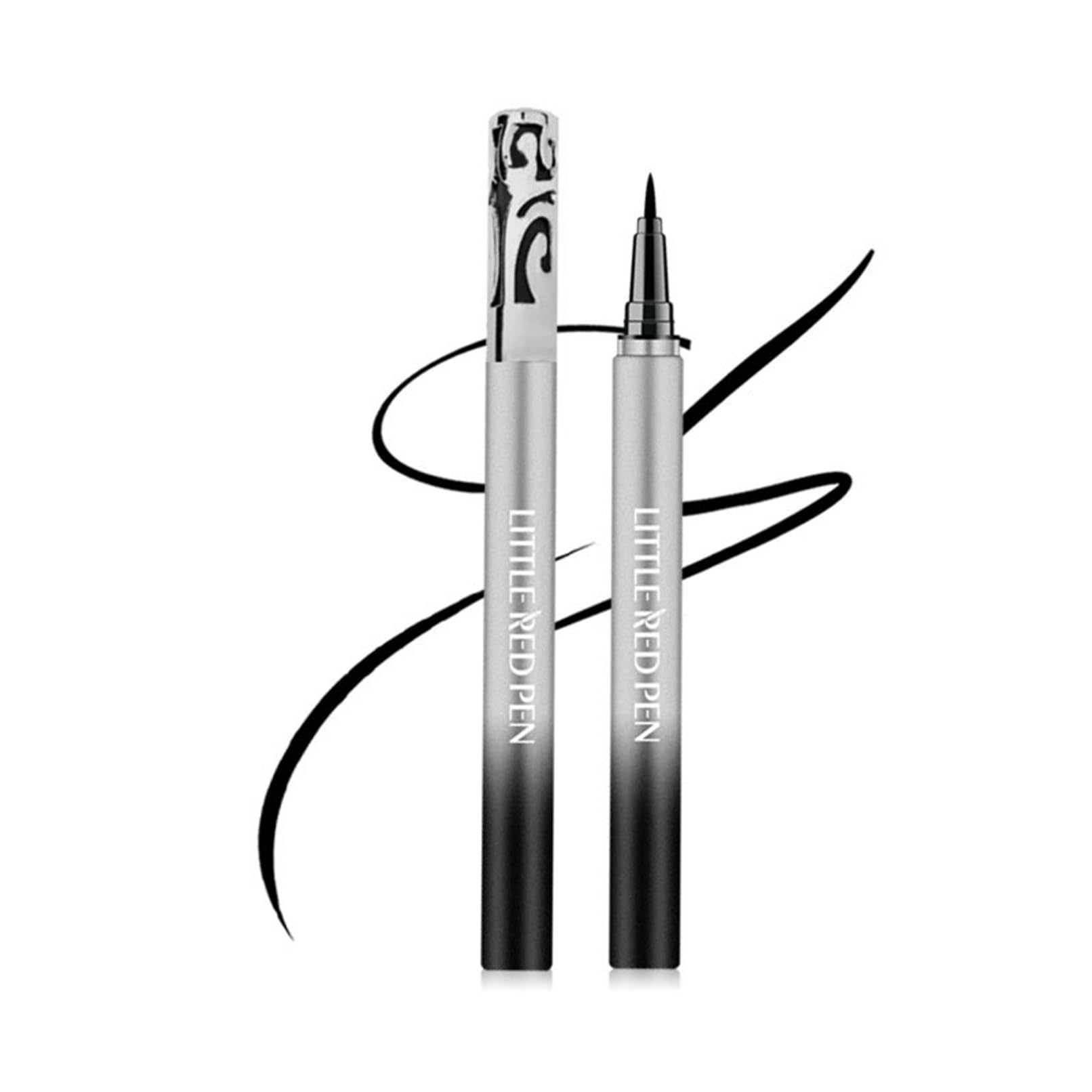 Moily Long Lasting Waterproof Liquid Eyeliner Pen Quick Dry Smudge Proof Fine Tip for Winged Liner Natural Definition Daily Makeup Black Matte Black