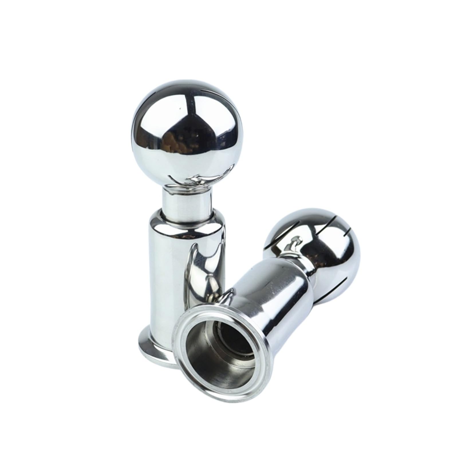 Rosca hembra de acero inoxidable, Abrazadera triple de acero inoxidable 304 de 1,5" y 2"(64mm)