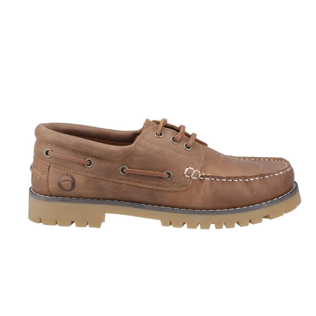 Cotswold Scarpe da barca da uomo in pelle Inglecote