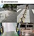 caution cones,road cones, Concrete Floor Mounted Safety Bollard Post, Access Control Barrier Pole with Complete Kits (Color : 1PC, Size : 7.6 x 75cm (3 x 29 1/2in))(Color:1pc,Size:7.6 x 75cm (3 x 29 1