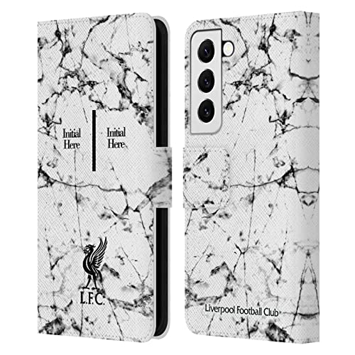 Funda de cuero Liverpool FC para Samsung Galaxy S22 5G carcasa tipo libro con soporte