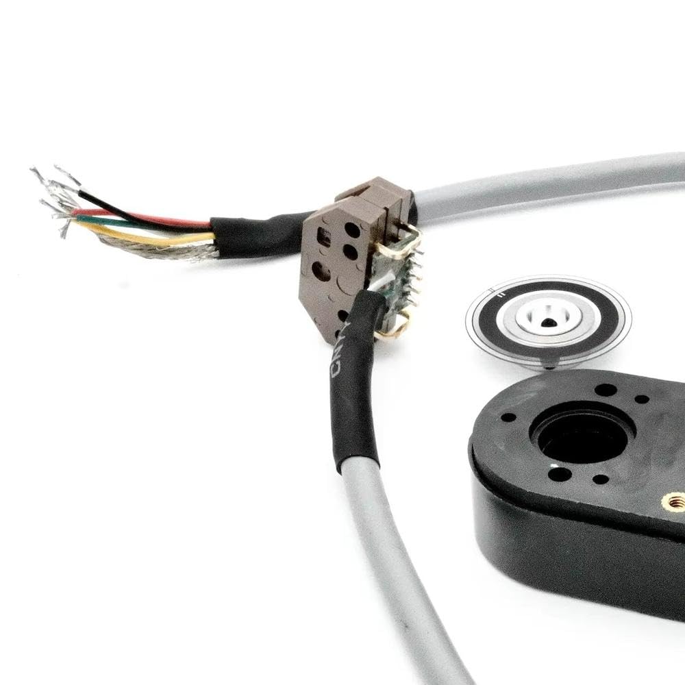 Módulo codificador Codificador HEDS-9100 9140 100cpr 200 360 400 500 1000PPR 25,4mm 3MM-10MM(360PPR - ABZ,8mm Code hole)