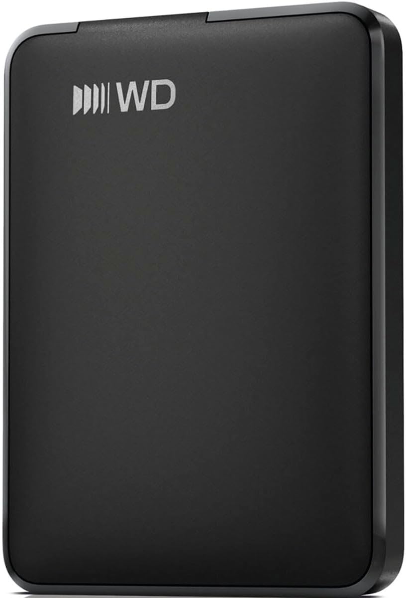 Western Digital WD Elements Portable 1TB USB-C USB 3.2 Gen 1/USB 3.0 / 2.5" / Graphite Black (WDBDTV0010BBK-WESN)