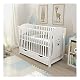 Babybett Delux 60×120 cm umbaubar zum Juniorbett